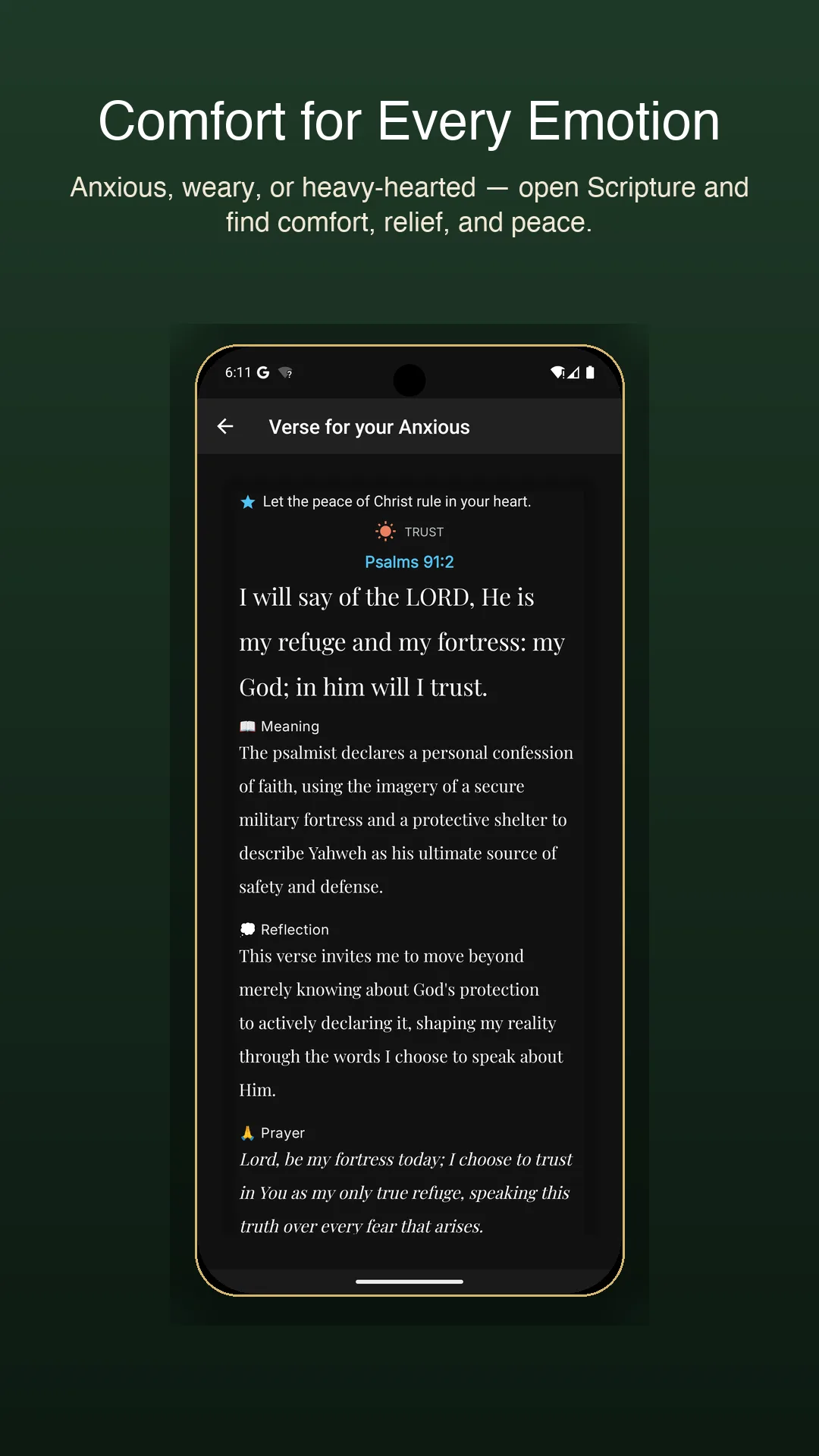 KJV emotion-based devotional screen