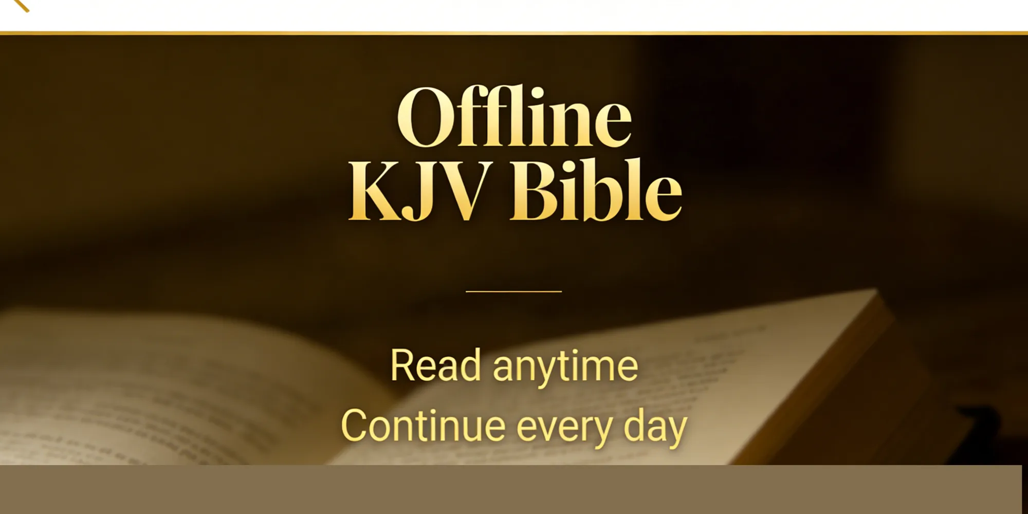 KJV Bible Search hero banner